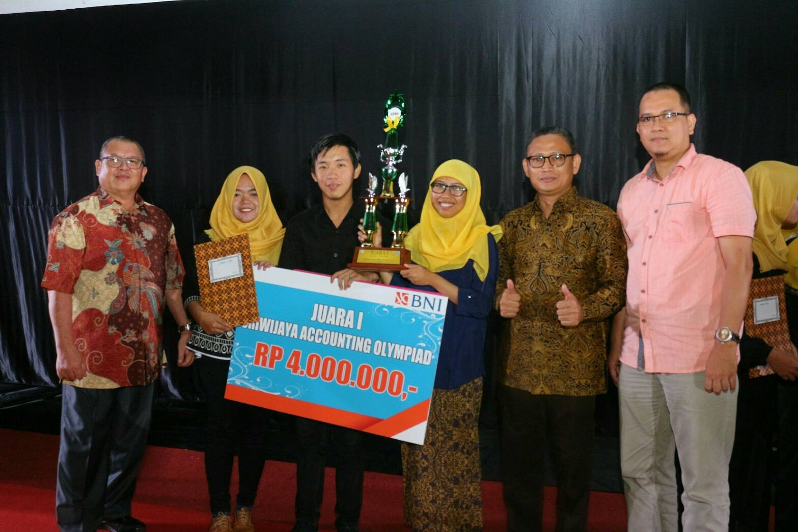 Tim S1 Akuntansi Raih Juara 1 Sriwijaya Accounting Olympiad