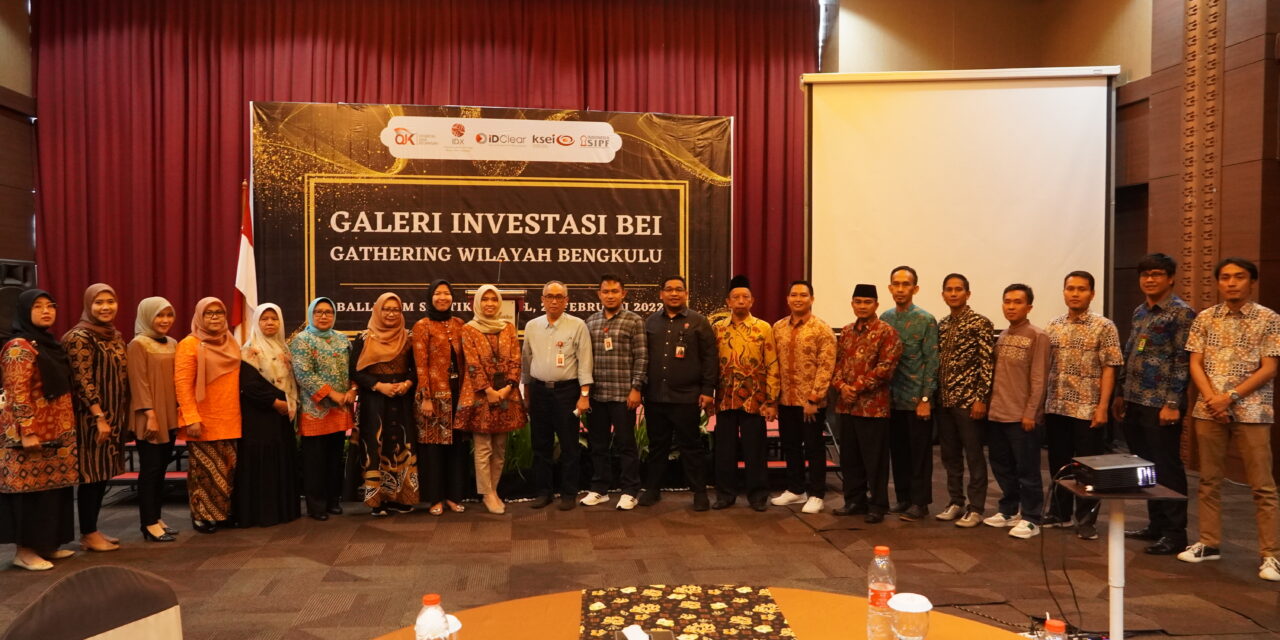 OJK Menyebutkan Tingkat literasi keuangan masyarakan Bengkulu masih dibawah Rata-rata Nasional