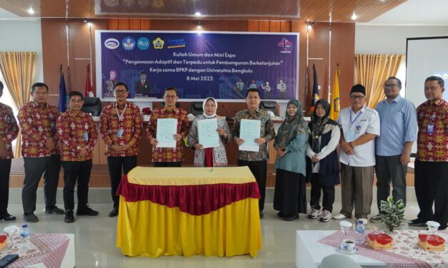 BADAN PENGAWASAN KEUANGAN DAN PEMBANGUNAN (BPKP) LAKUKAN PENANDATANGANAN MoU DENGAN UNIB