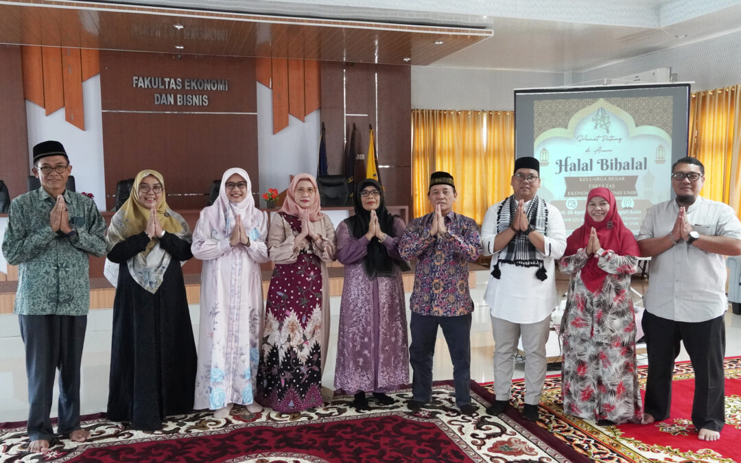 HALAL BI HALAL FAKULTAS EKONOMI DAN BISNIS UNIVERSITAS BENGKULU TAHUN 2024