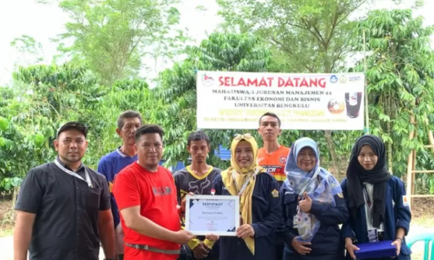 VISIT INDUSTRY JURUSAN MANAJEMEN KE BERMANI COFFEE PENERIMA PENGHARGAAN KOPI INTERNASIONAL