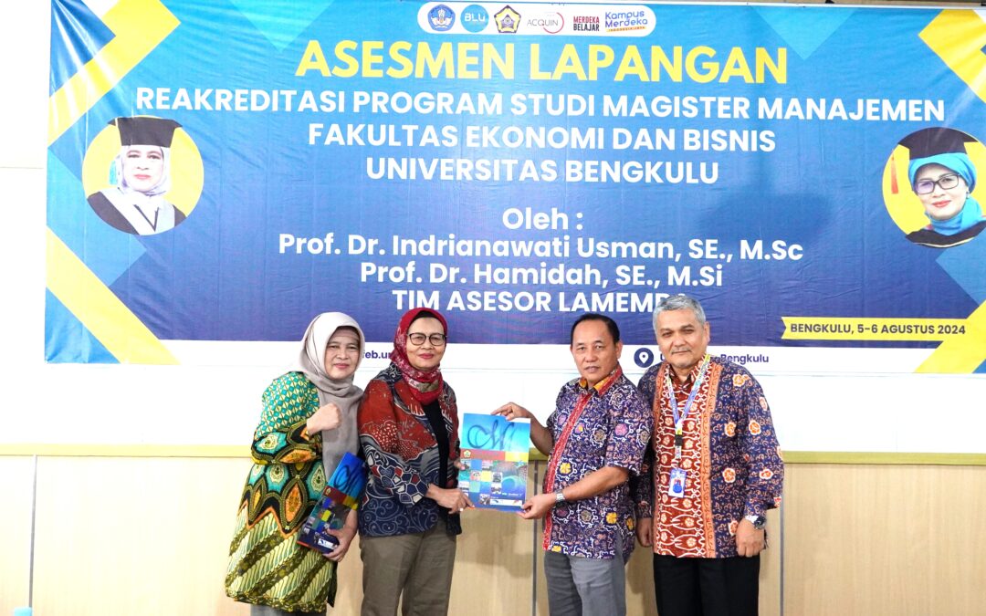 Asesmen Lapangan Reakreditasi Prodi Magister Manajemen oleh Tim LAMEMBA
