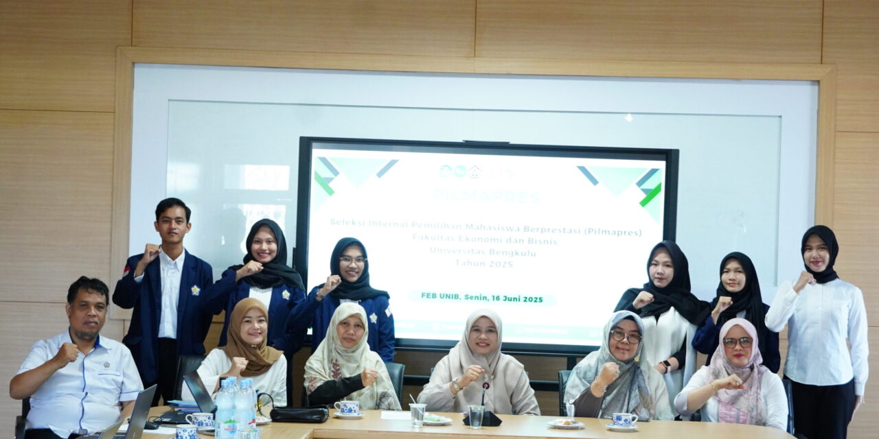 Seleksi Internal Pemilihan Mahasiswa Berprestasi Tingkat Fakultas Ekonomi dan Bisnis UNIB Tahun 2025