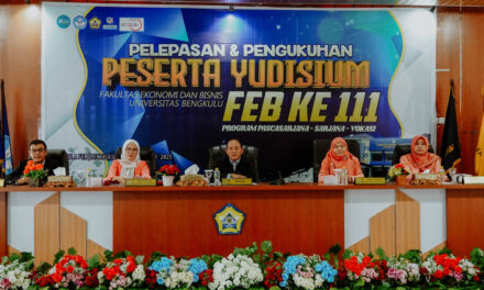 Yudisium FEB UNIB Periode  ke-111 Diikuti 250 Mahasiswa