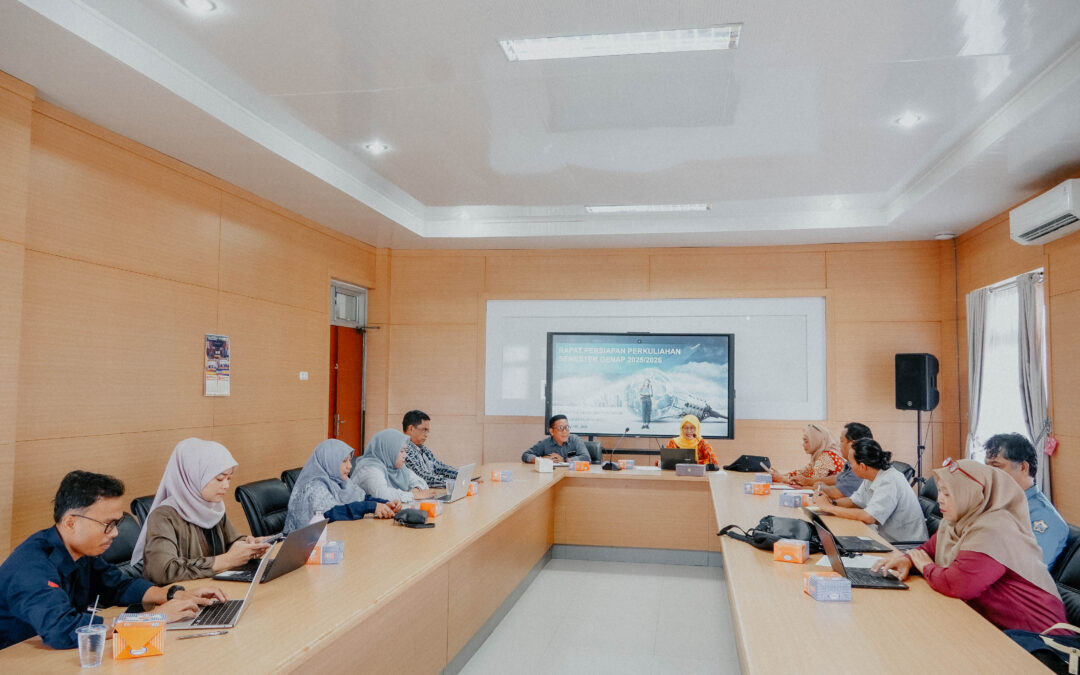 Optimalkan perkuliahan, Pimpinan gelar rapat persiapan perkuliahan semester genap tahun ajaran 2025/2026