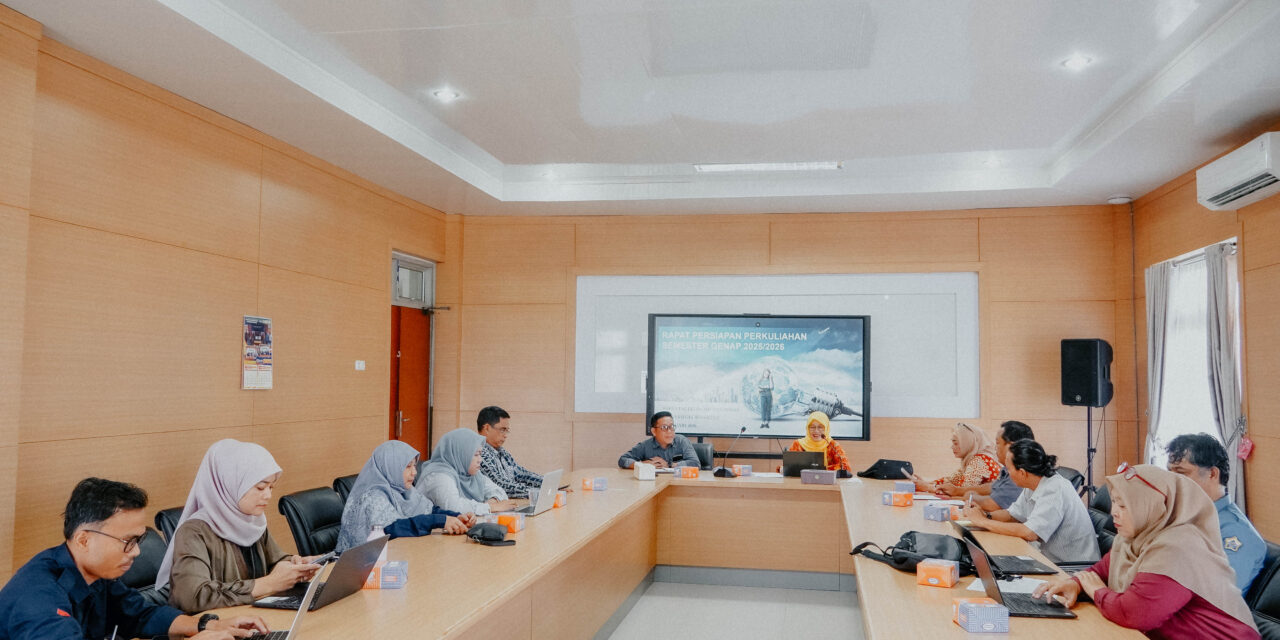 Optimalkan perkuliahan, Pimpinan gelar rapat persiapan perkuliahan semester genap tahun ajaran 2025/2026