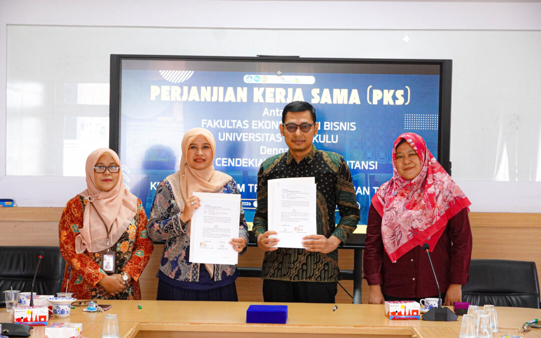 FEB UNIB Resmi Jalin Kerja Sama dengan ICMA melalui Penandatanganan PKS