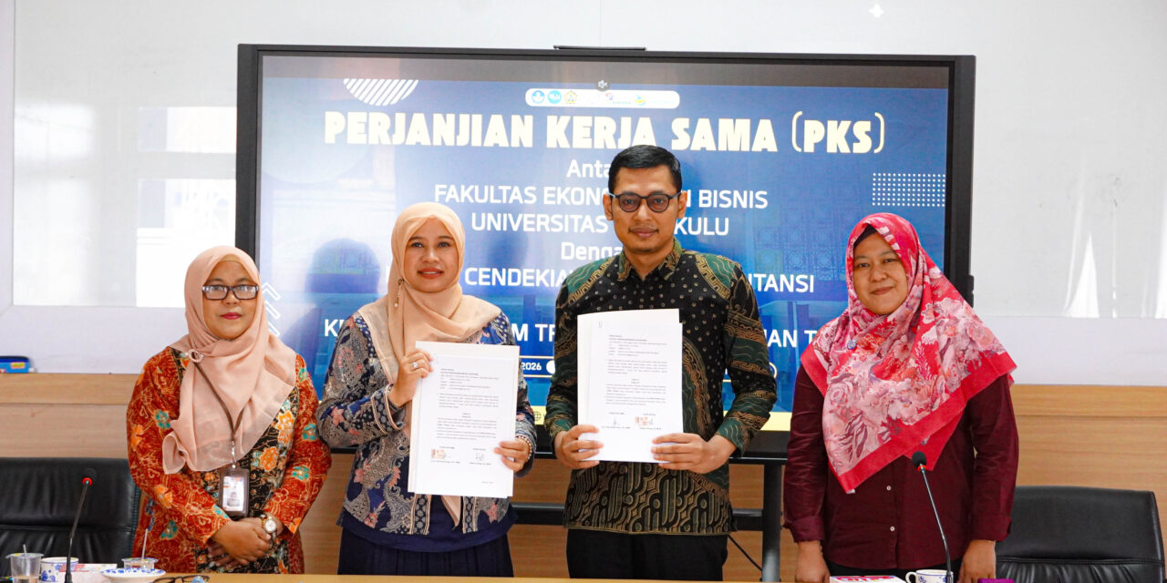FEB UNIB Resmi Jalin Kerja Sama dengan ICMA melalui Penandatanganan PKS