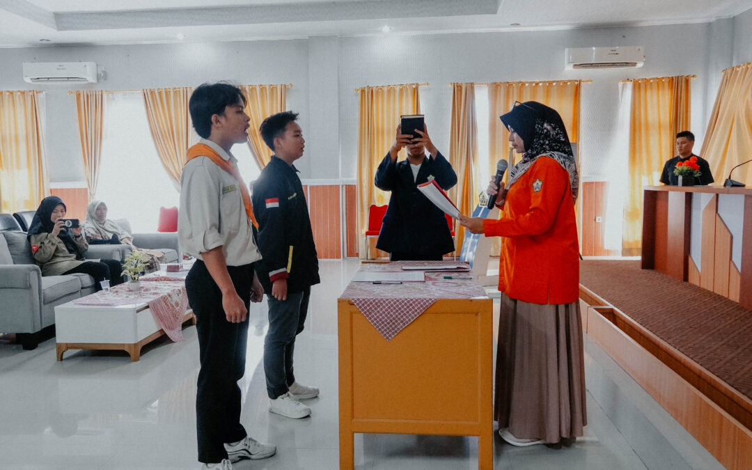 Dekan FEB UNIB Lantik Pengurus Ormawa Periode 2026, Perkuat Kepemimpinan dan Karakter Mahasiswa