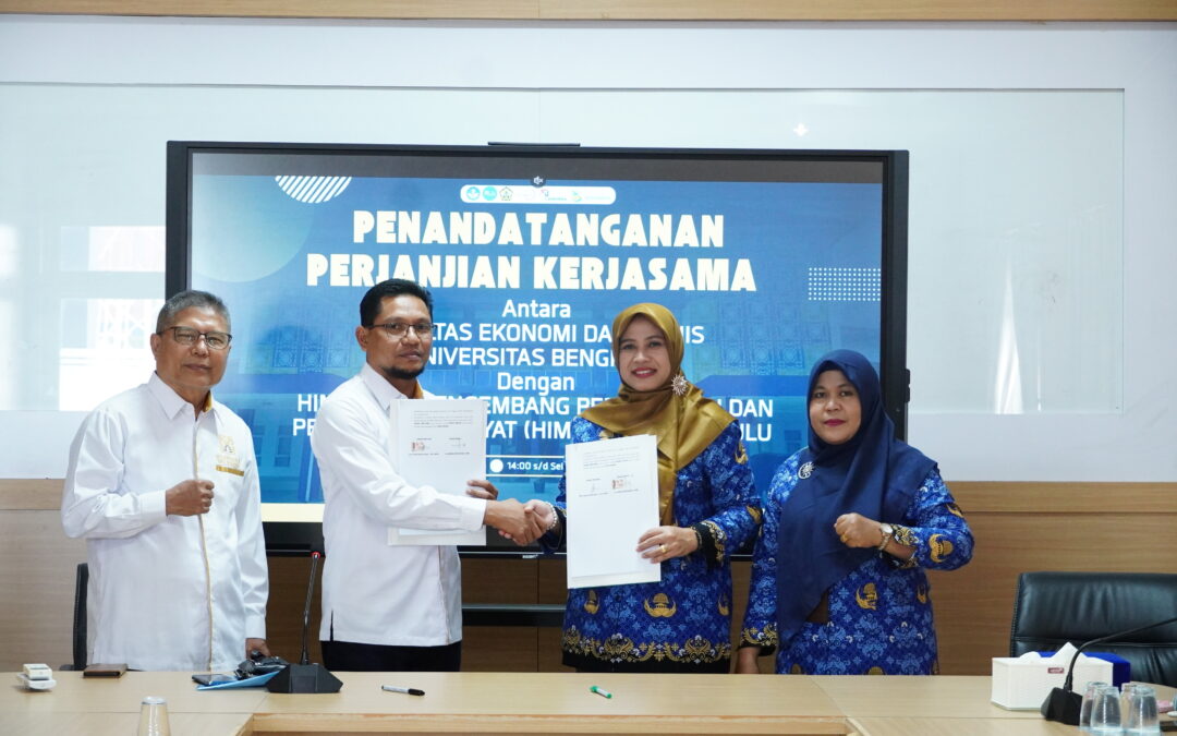 FEB UNIB dan DPD HIMPERRA Bengkulu Resmi Jalin Kerja Sama untuk Perkuat Sinergi Akademik dan Dunia Industri